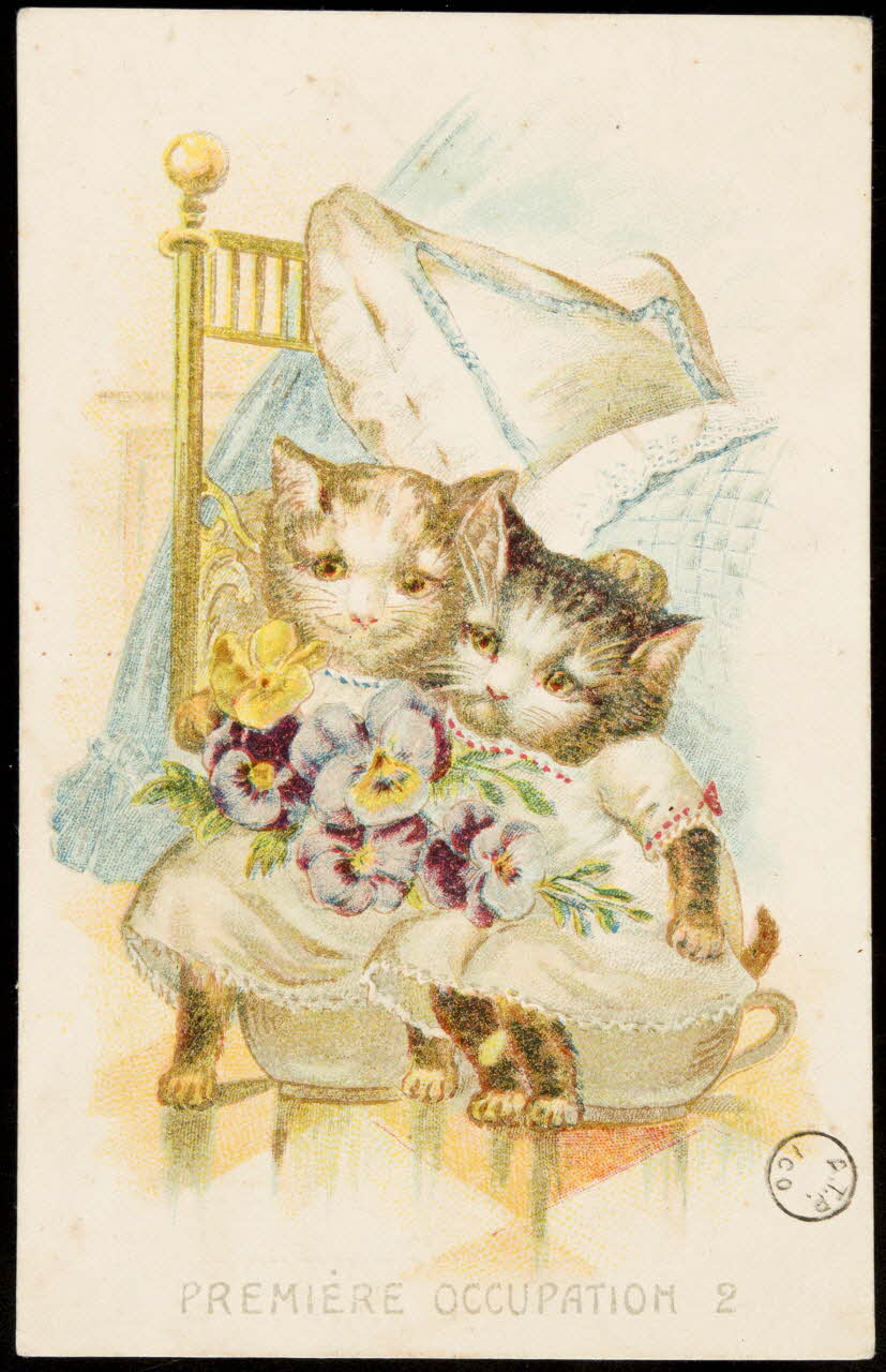 carte postale publicitaire chromo 1972.59.163 Photo