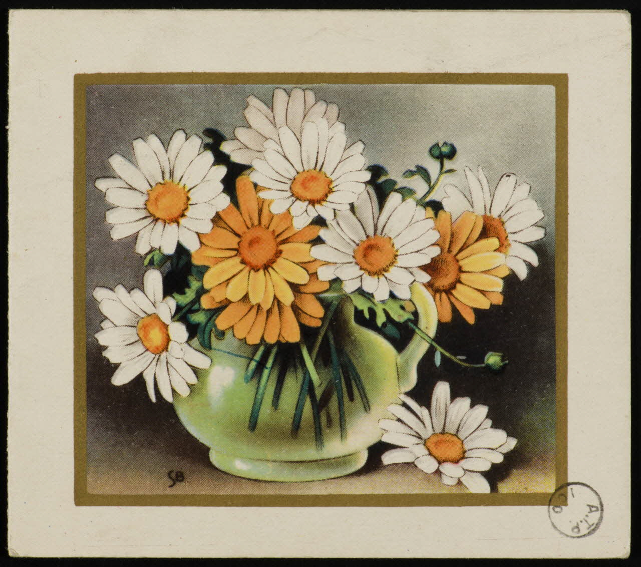 estampe Bouquet de fleurs 1972.6.8 Photo