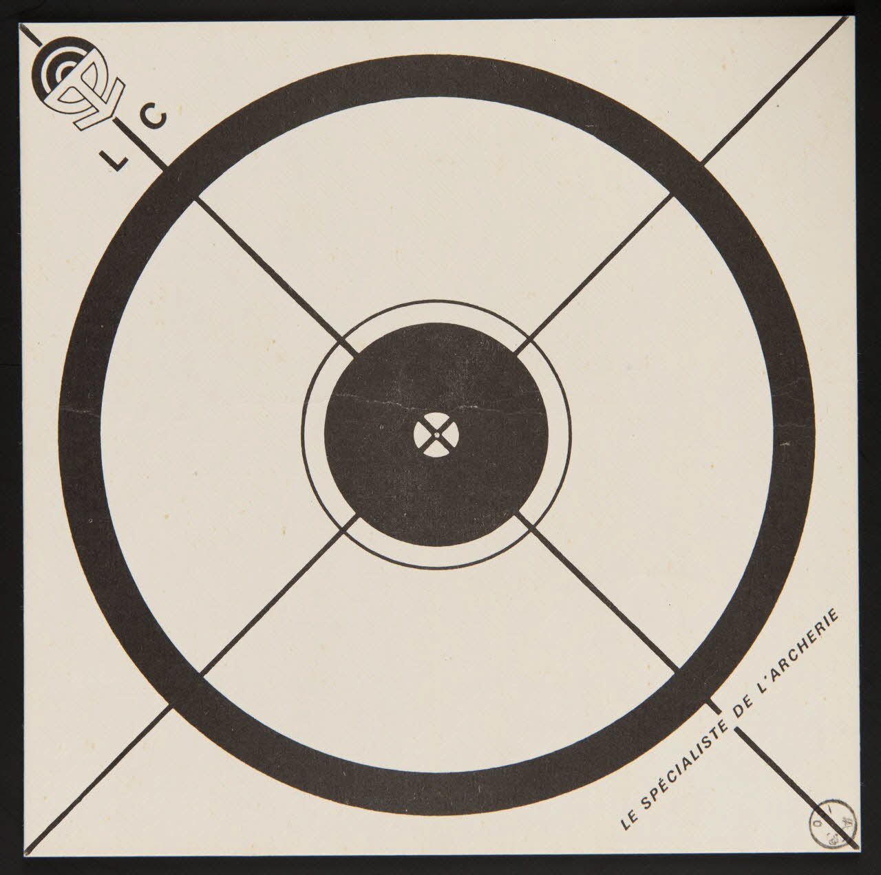 estampe LE SPECIALISTE DE L'ARCHERIE 1972.80.4 Photo