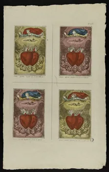estampe Omnis Spiritus laudet Cor Jesu et Mariae 1972.83.22  Photo