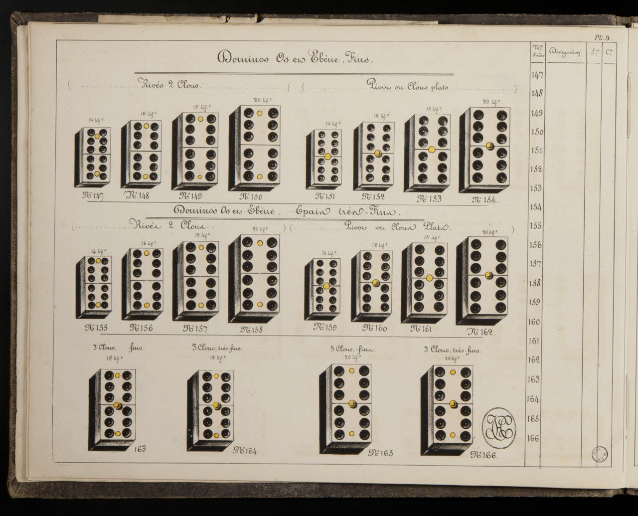 album Dominos Os et Ebène, Fins. 1972.83.30.10 Photo