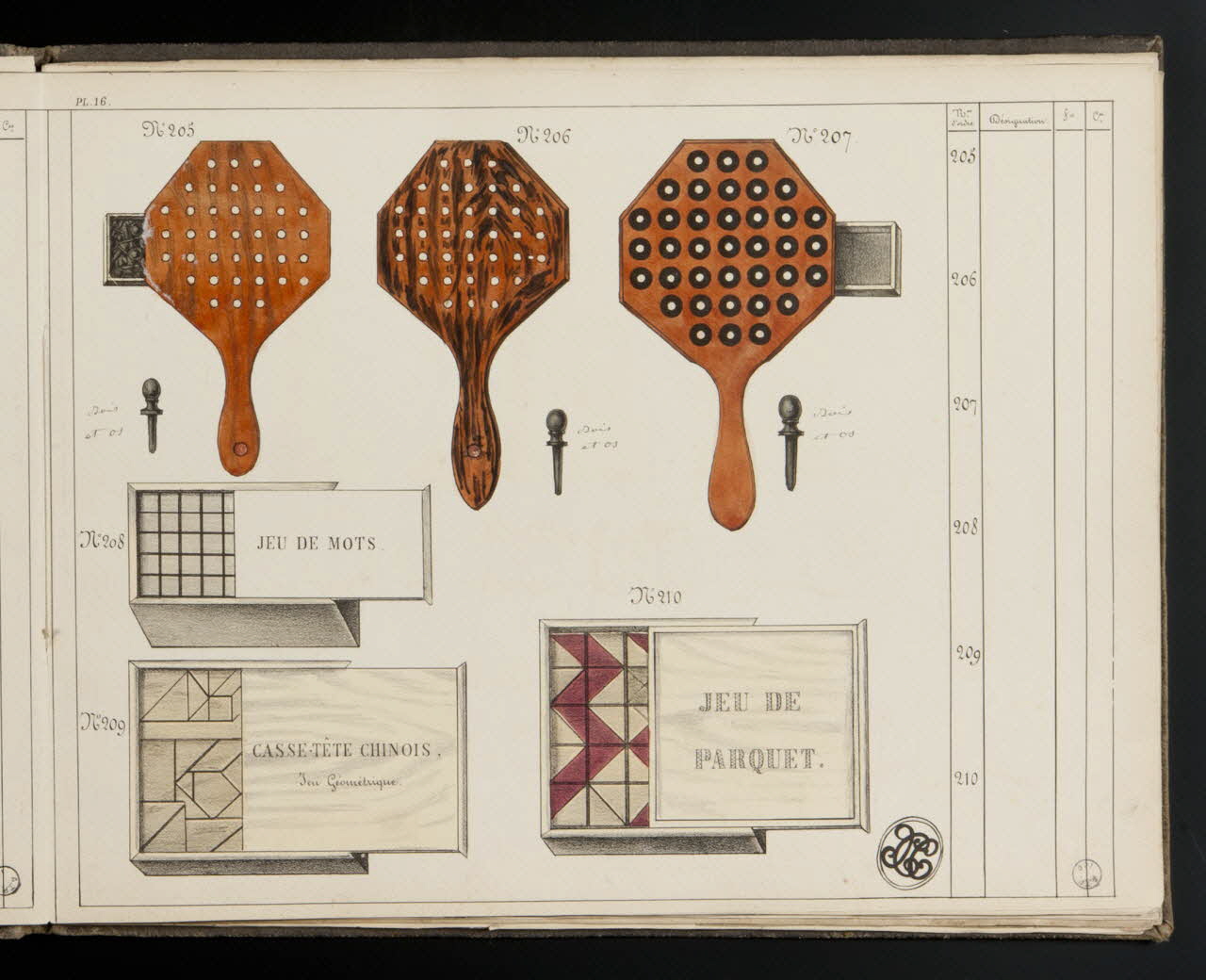 album Eléments de jeux 1972.83.30.16 Photo