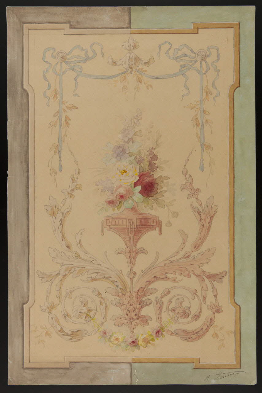 dessin Maquette de décor 1972.87.15 Photo