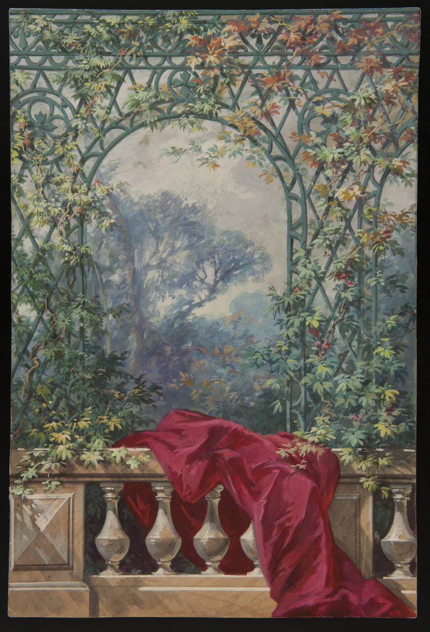 dessin Maquette de décor 1972.87.16 Photo