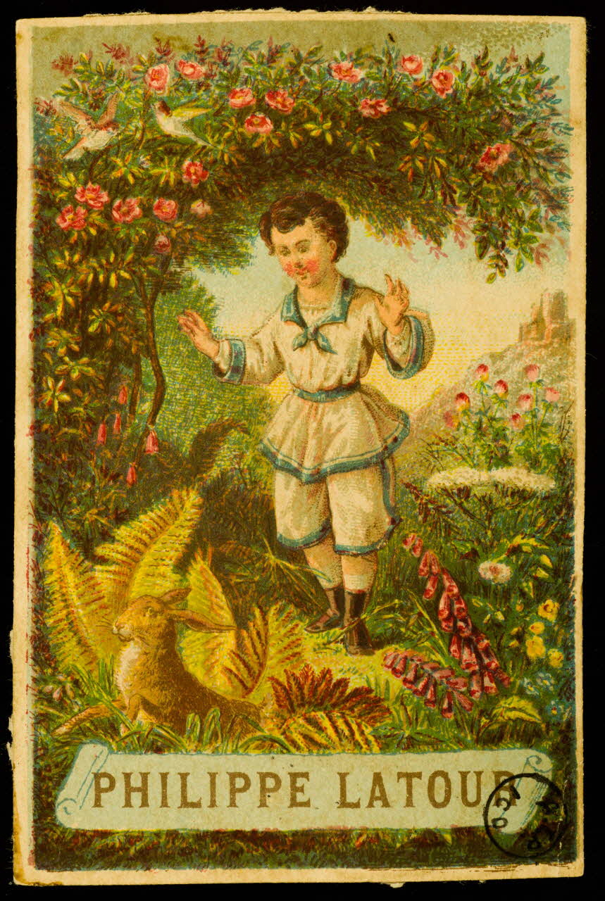 carte réclame chromo 1975.102.54 Photo