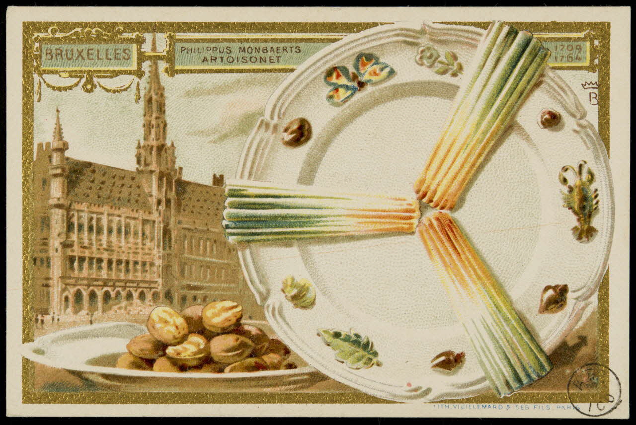 carte réclame BRUXELLES 1975.3.12 Photo