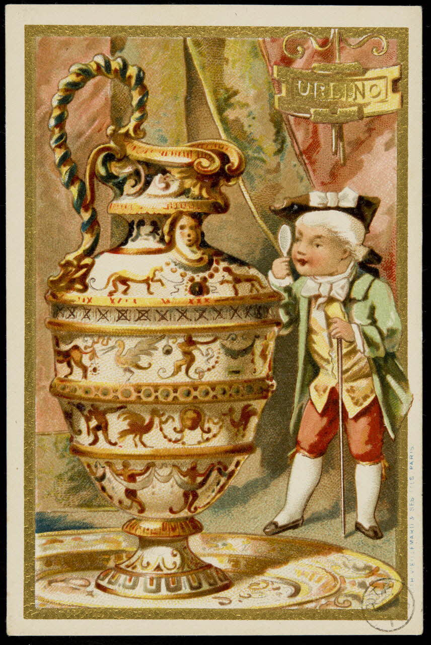 carte réclame URLINO 1975.3.17 Photo