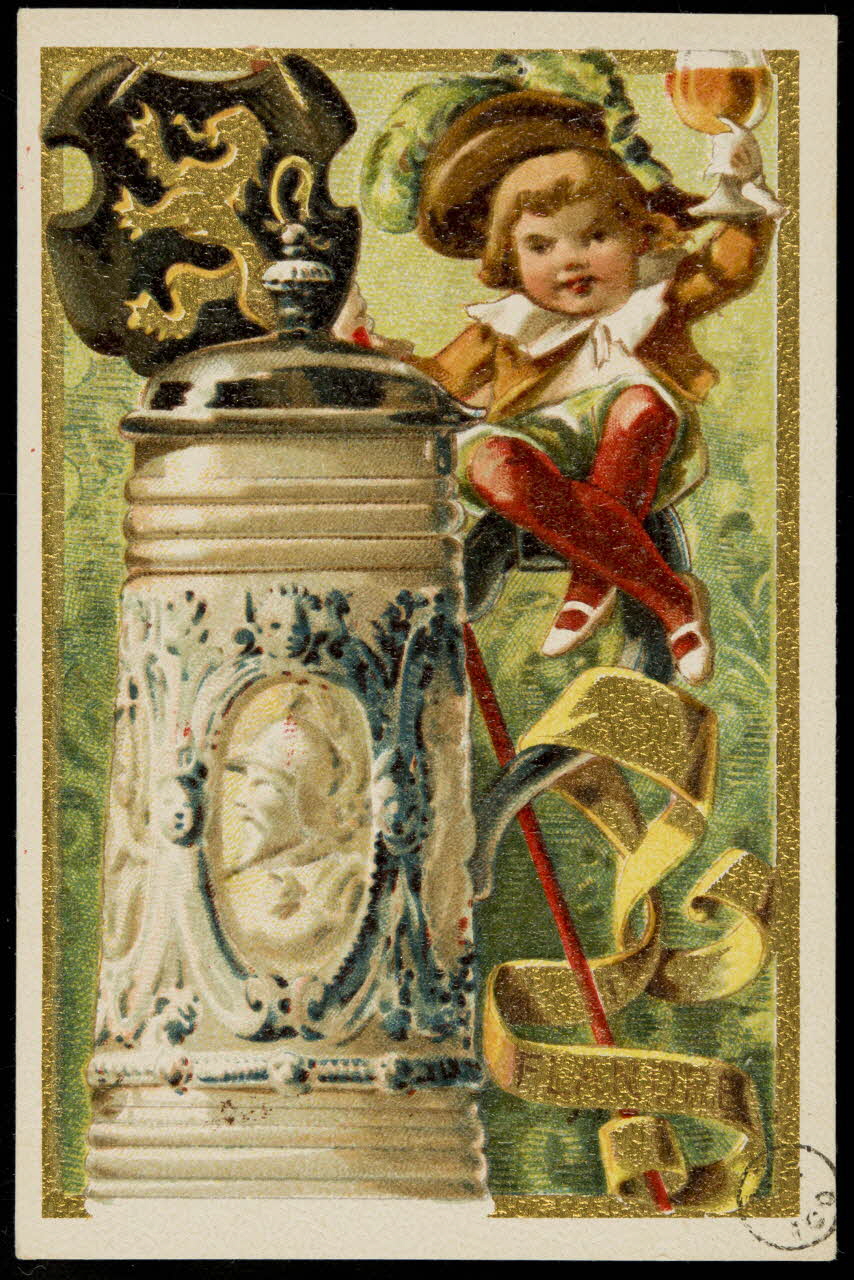 carte réclame FLANDRE 1975.3.24 Photo