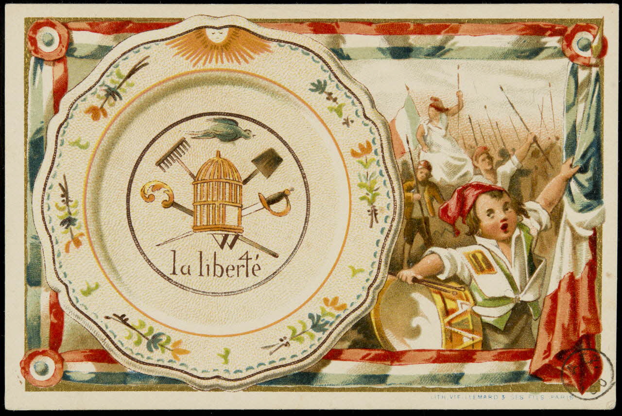 carte réclame la liberté 1975.3.7 Photo