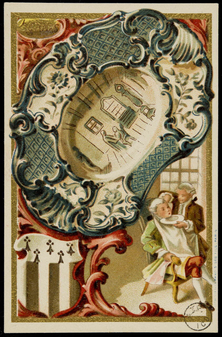 carte réclame RENNES 1975.3.9 Photo