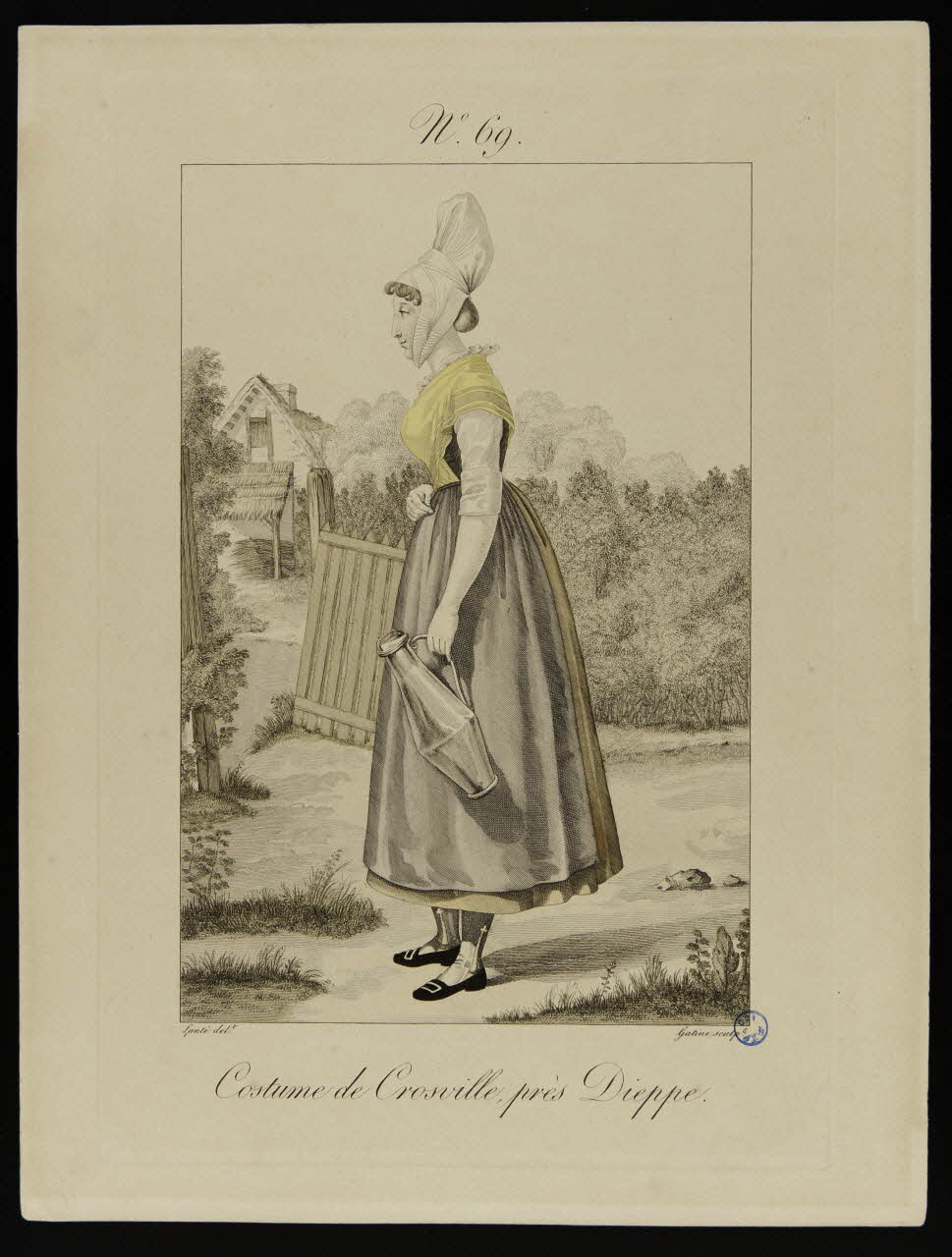 élément d'ensemble Costume de Crosville, près Dieppe. 1976.1.16 Photo