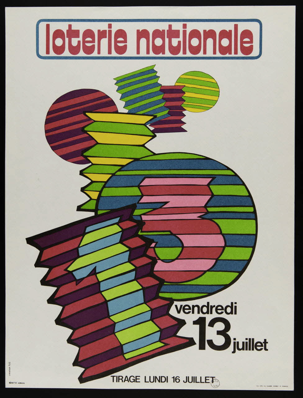 affiche loterie nationale 1976.20.103 Photo