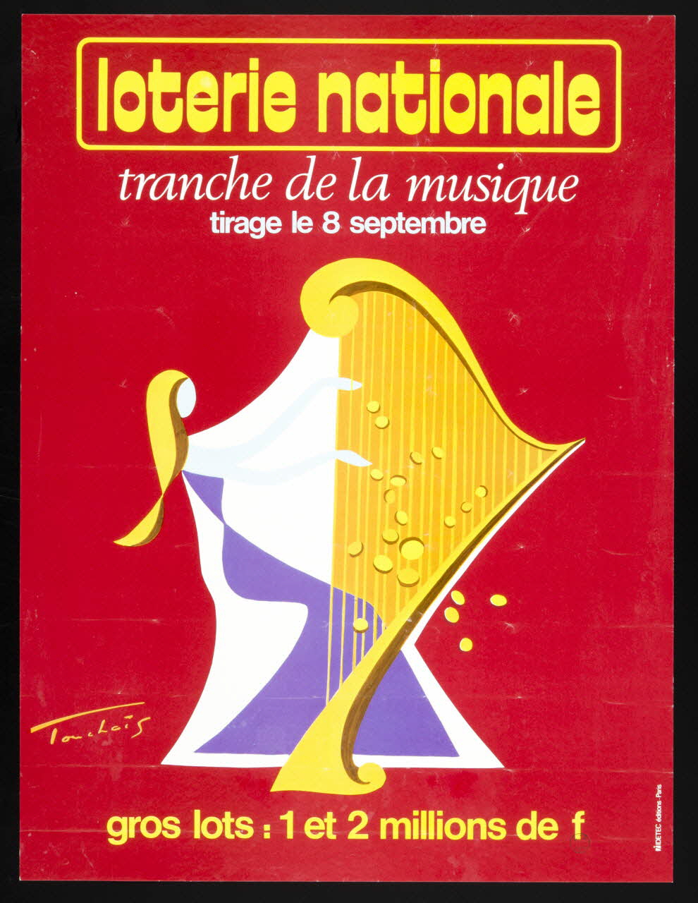 affiche loterie nationale  tranche de la musique 1976.20.119 Photo