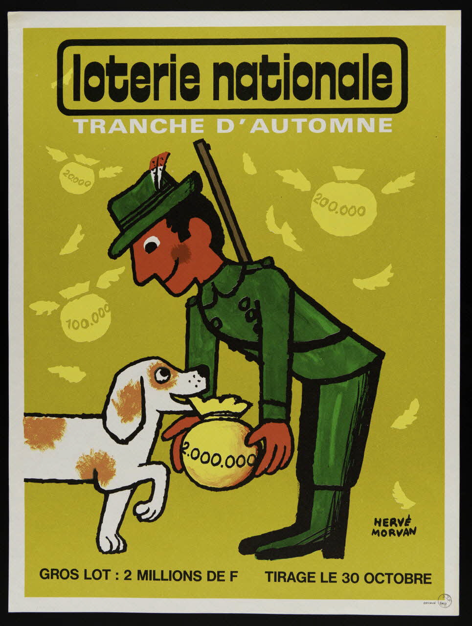 affiche loterie nationale  TRANCHE D'AUTOMNE 1976.20.146 Photo