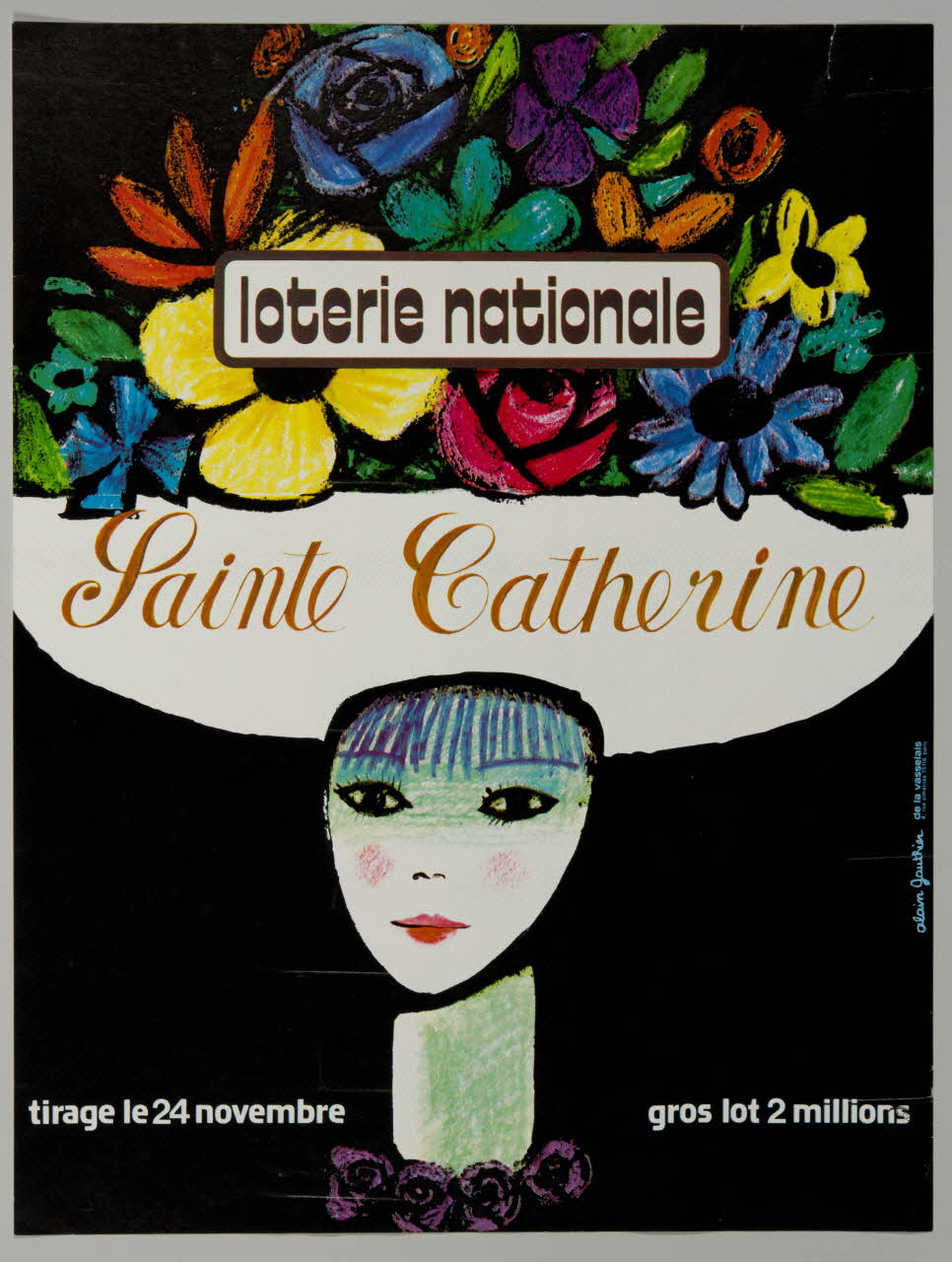 affiche loterie nationale  Sainte Catherine 1976.20.156 Photo