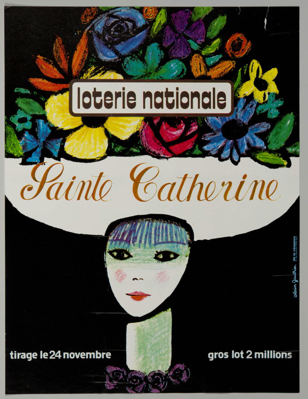 affiche loterie nationale  Sainte Catherine 1976.20.157 Photo