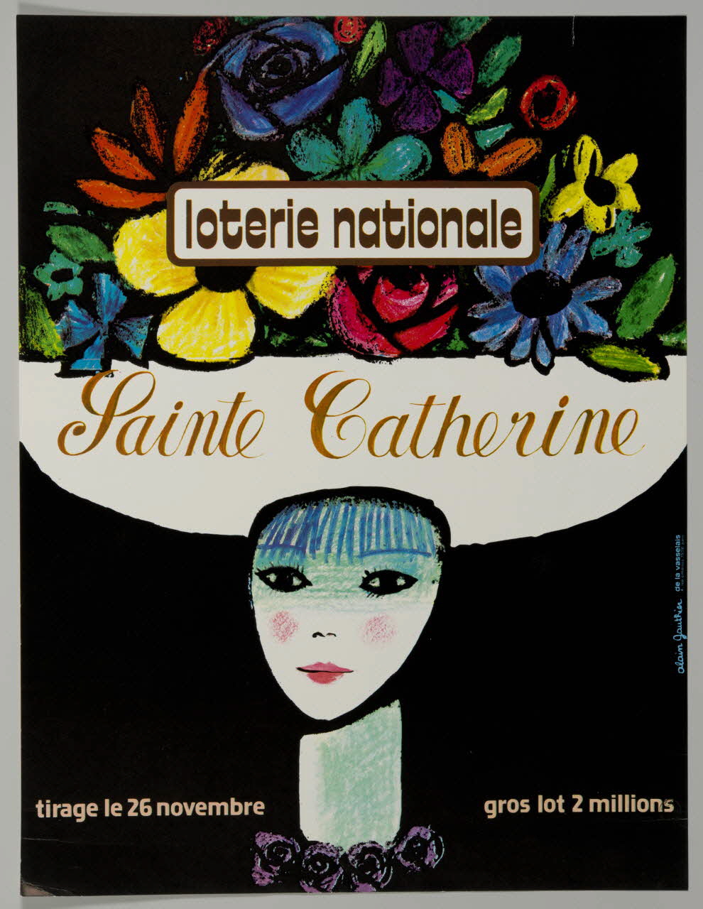 affiche loterie nationale  Sainte Catherine 1976.20.158 Photo