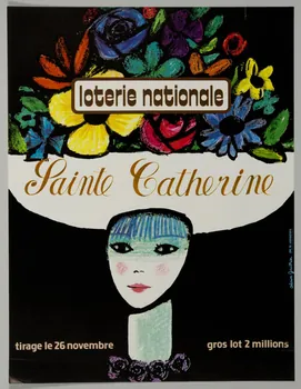 affiche loterie nationale  Sainte Catherine 1976.20.158 Photo
