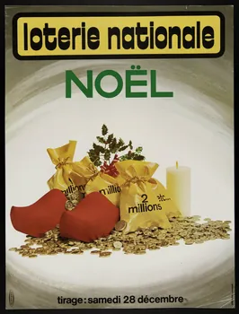 affiche loterie nationale  NOEL 1976.20.172  Photo