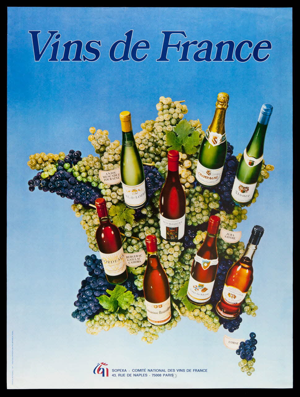 affiche Vins de France 1976.20.21 Photo