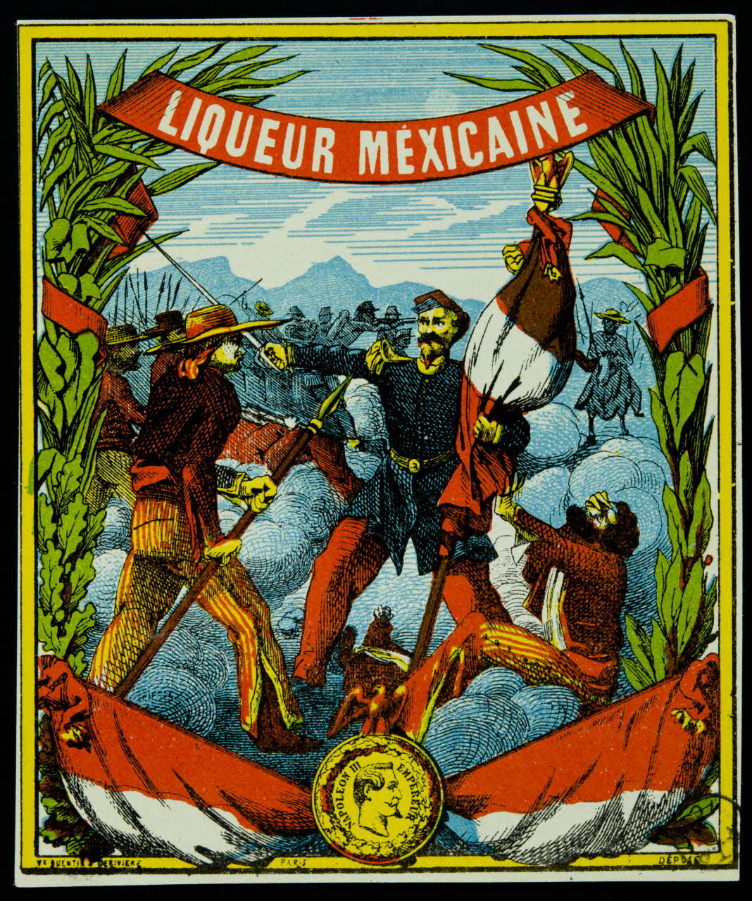 estampe LIQUEUR MEXICAINE 1976.25.18 Photo