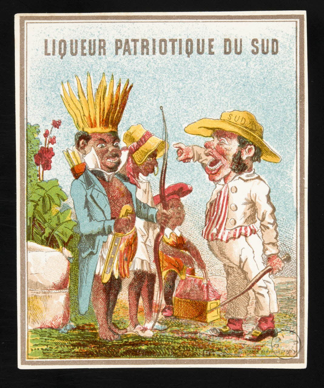 estampe LIQUEUR PATRIOTIQUE DU SUD 1976.25.27 Photo