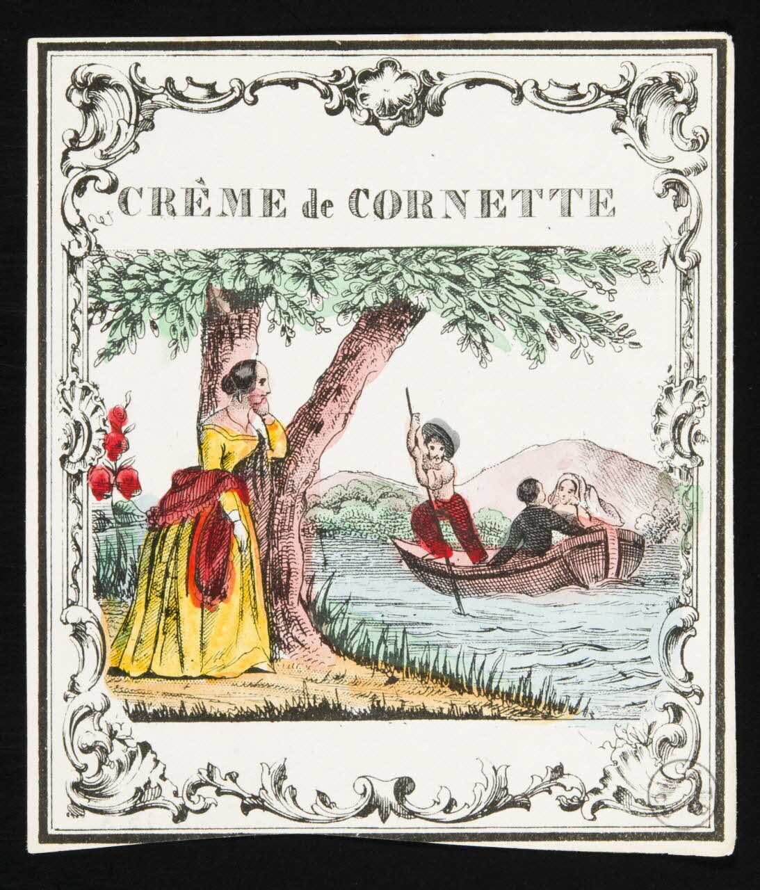 estampe CREME de CORNETTE 1976.25.3 Photo