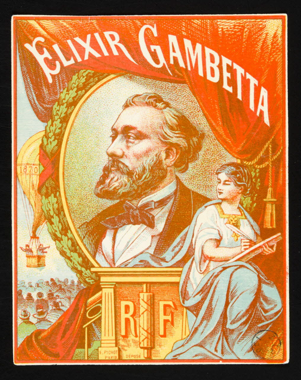 estampe ELIXIR GAMBETTA 1976.25.6 Photo