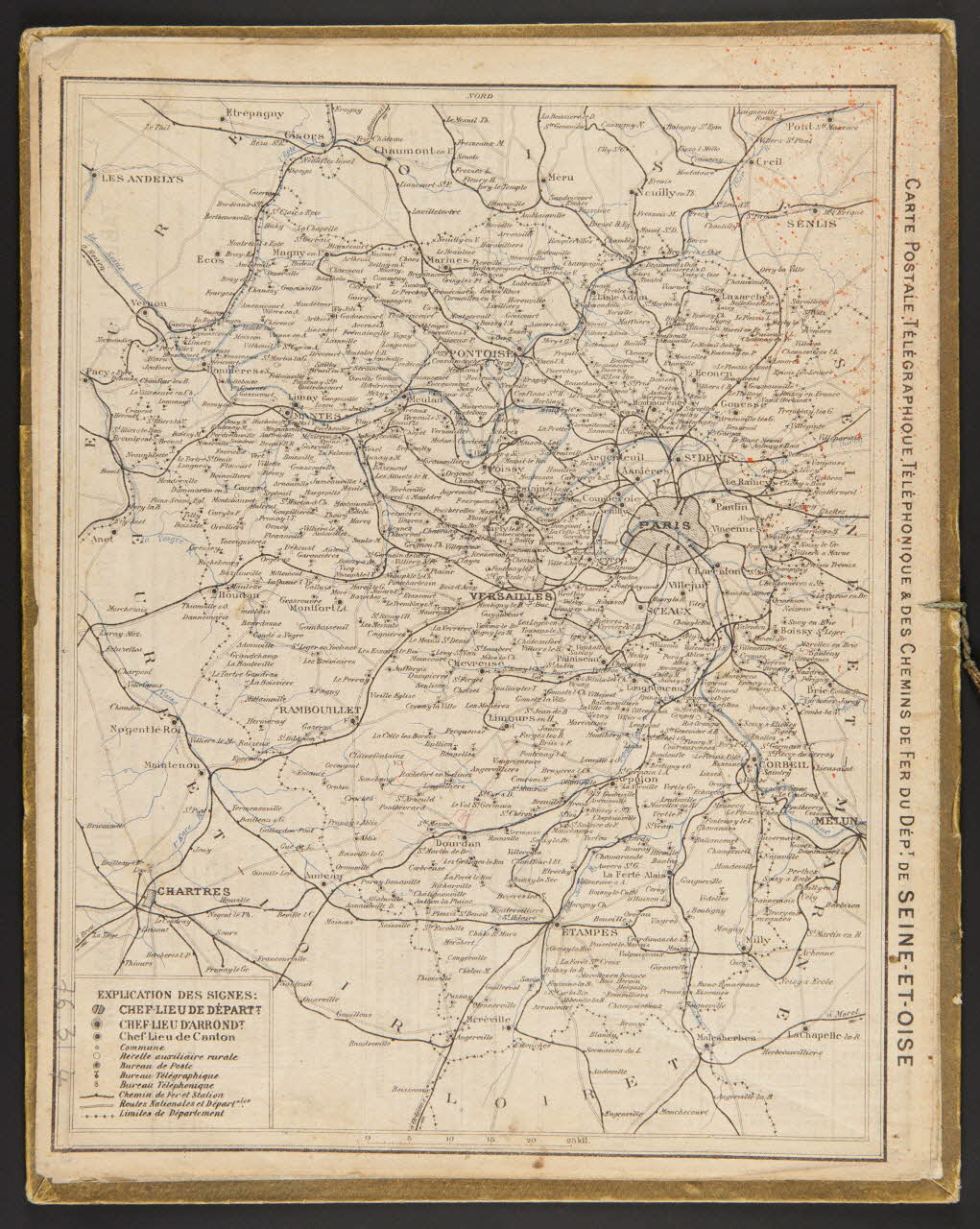 estampe ALMANACH  des Postes  et des Télégraphes  1916  ANNEE  BISSEXTILE 1976.31.4 Photo