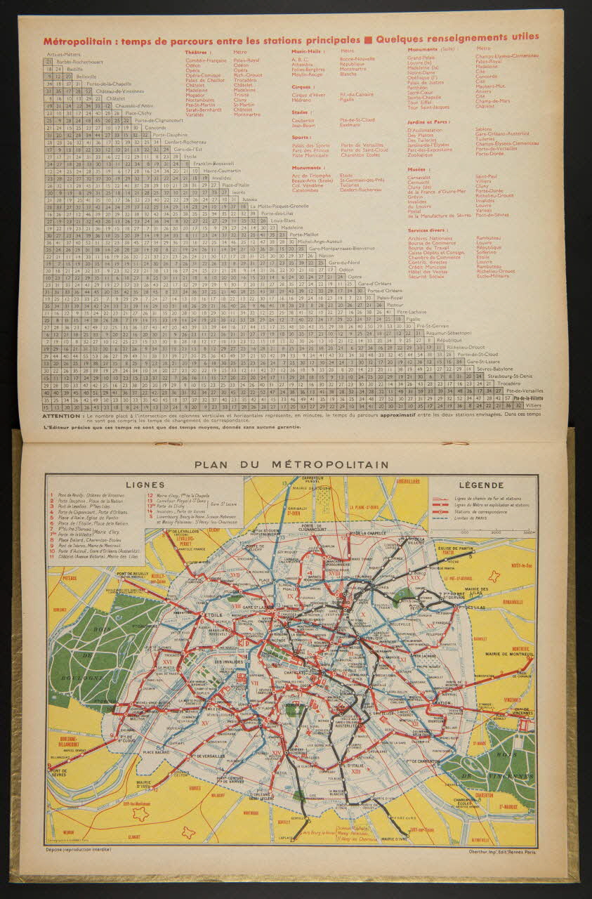 estampe 1961  almanach des p.t.t. 1976.31.46 Photo