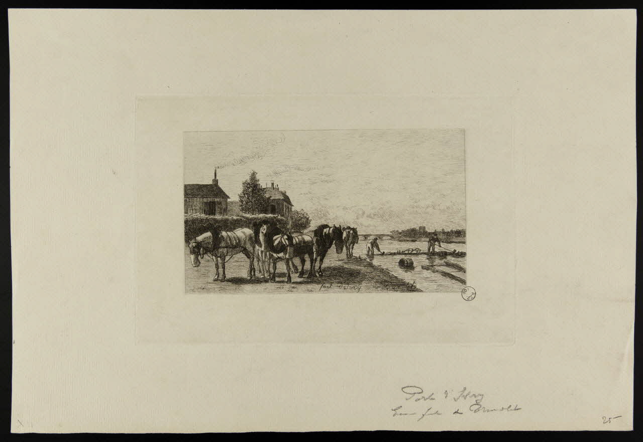 estampe Port d'Ivry 1976.41.11 Photo