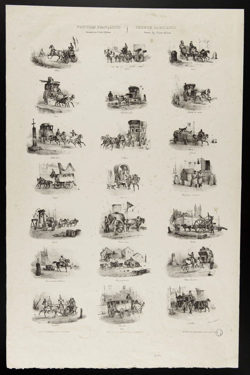 estampe VOITURES FRANCAISES 1976.41.31 Photo