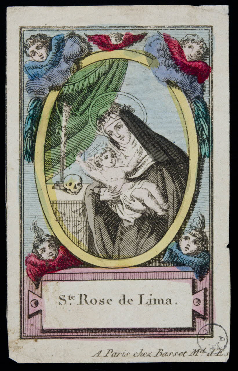 estampe Ste. Rose de Lima. 1976.42.5 Photo