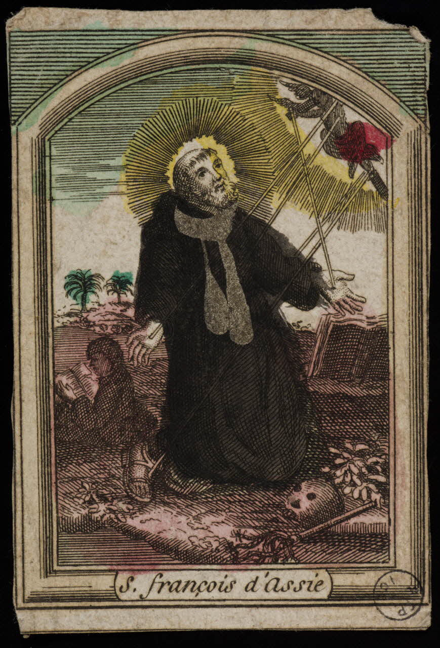 estampe S. françois d'assie 1976.42.9 Photo