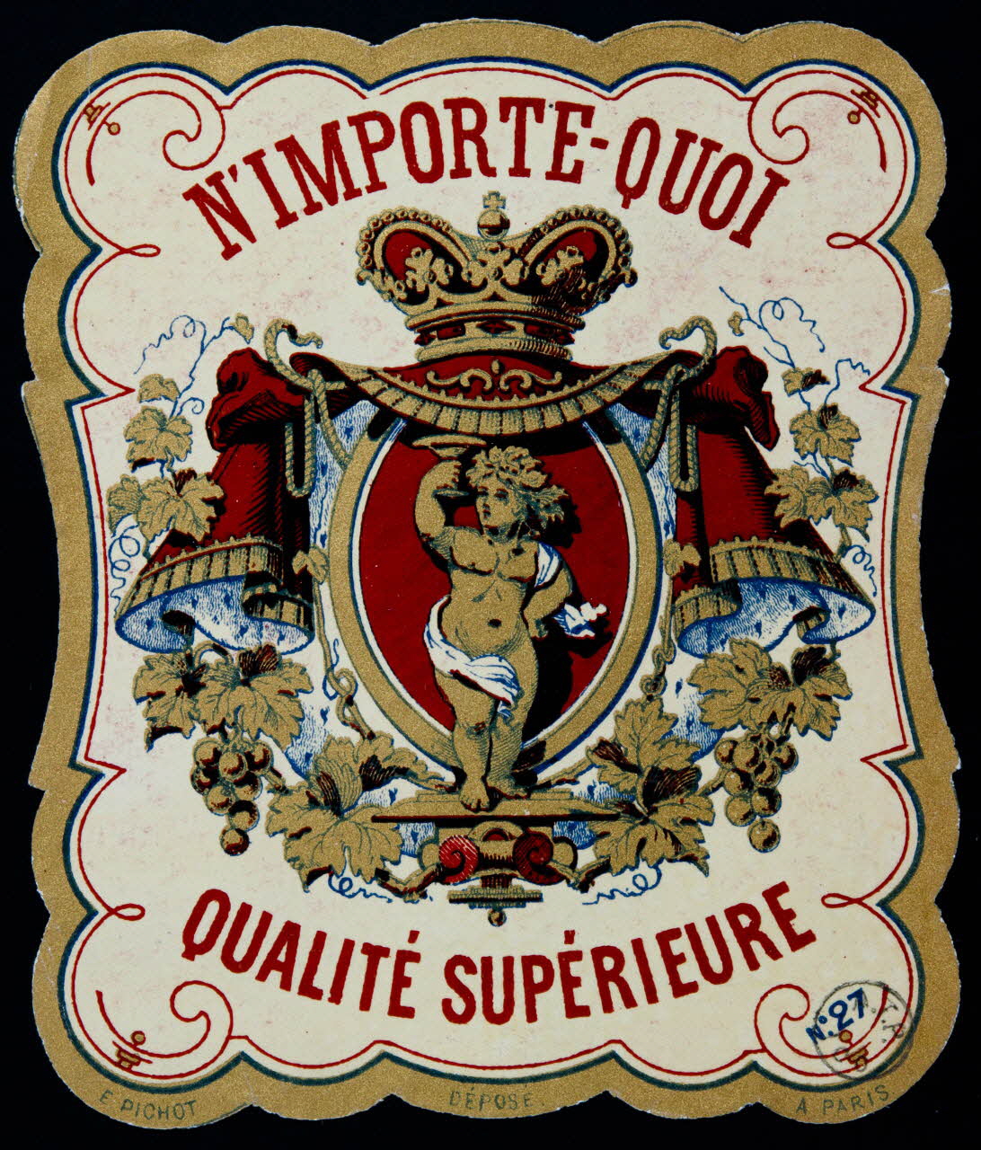 estampe N'IMPORTE-QUOI  QUALITE SUPERIEURE 1976.53.1 Photo
