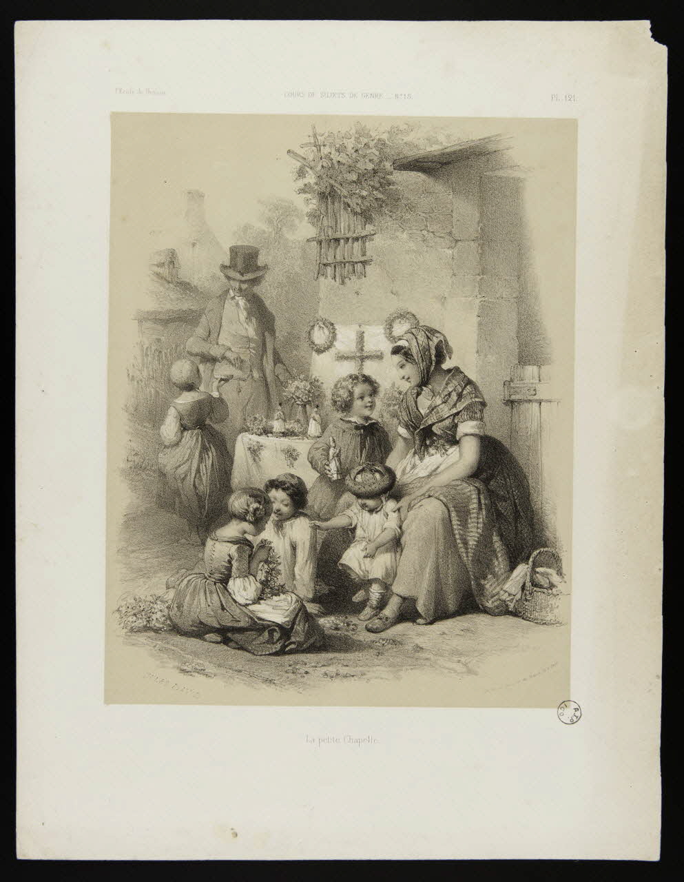 estampe La petite Chapelle. 1976.69.1 Photo