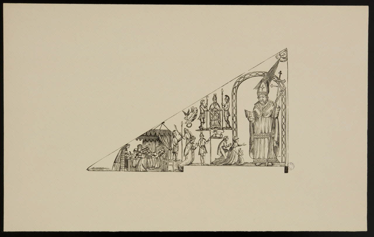 estampe Vie d'un saint 1976.71.1.1 Photo