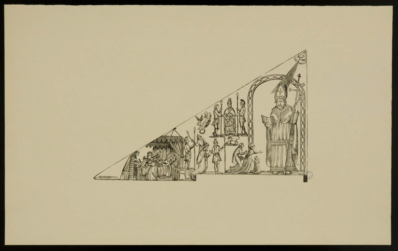 estampe Vie d'un saint 1976.71.1.3 Photo