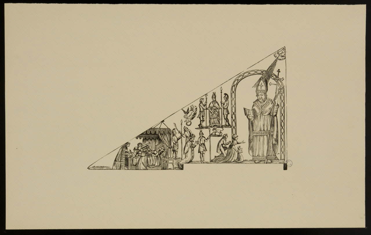 estampe Vie d'un saint 1976.71.1.6 Photo