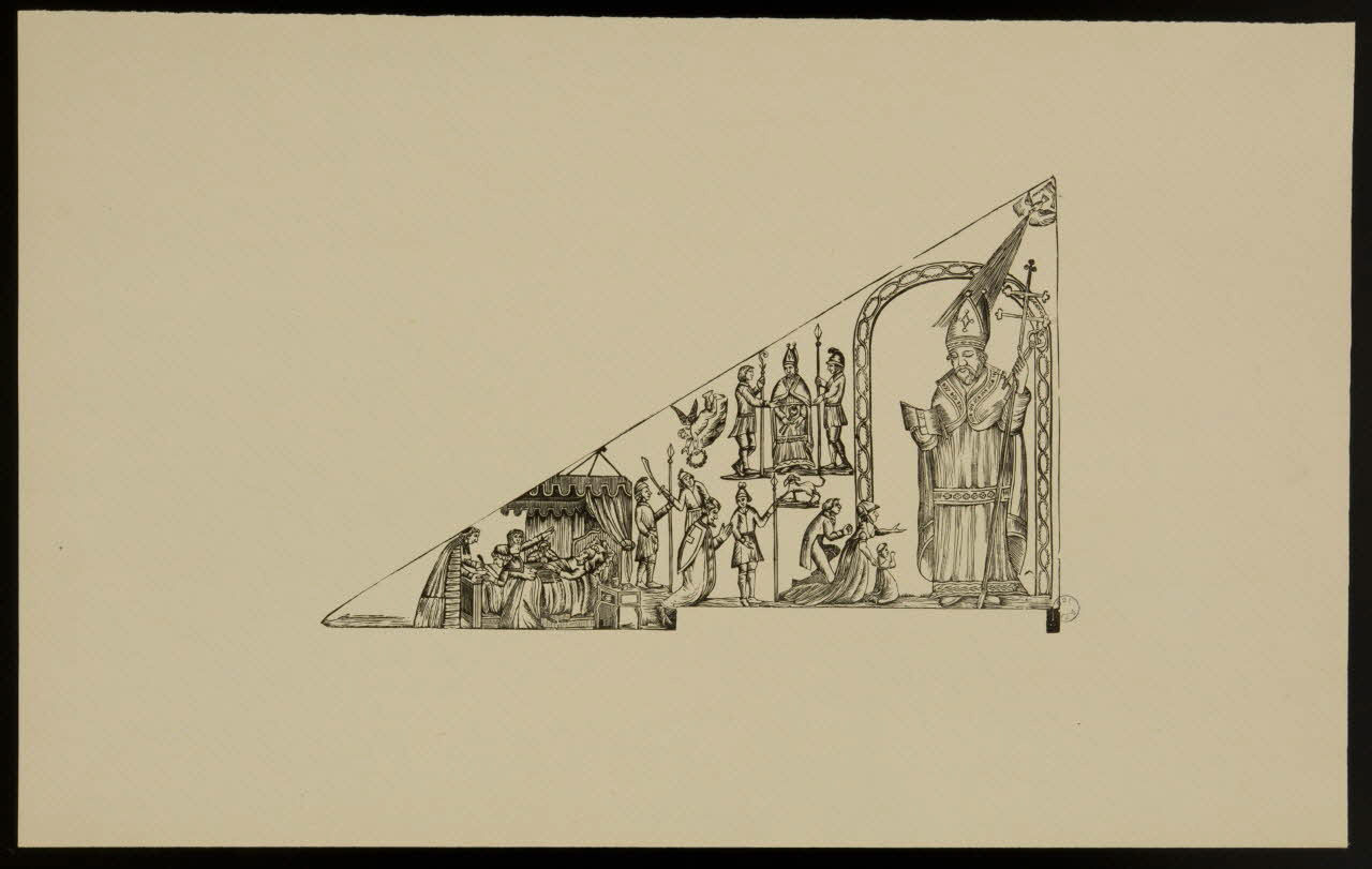 estampe Vie d'un saint 1976.71.1.7 Photo