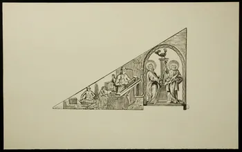 estampe Saint Pierre et Saint Paul, patrons des maçons 1976.71.11.8  Photo