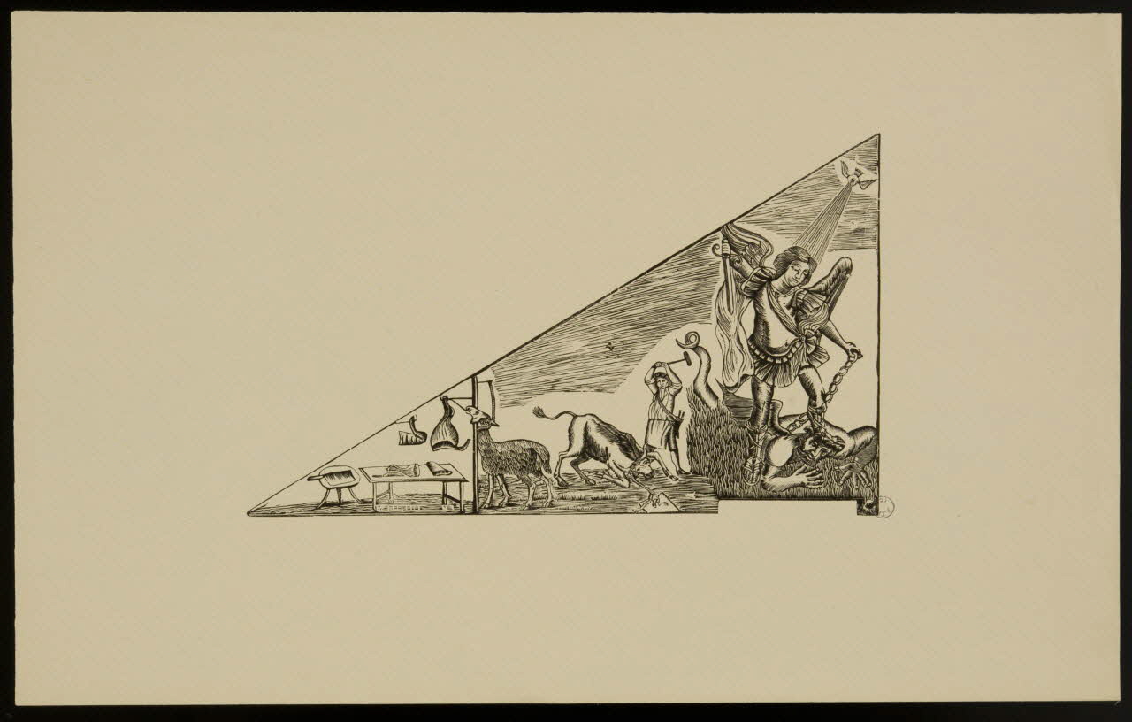 estampe Saint Georges 1976.71.3.1 Photo