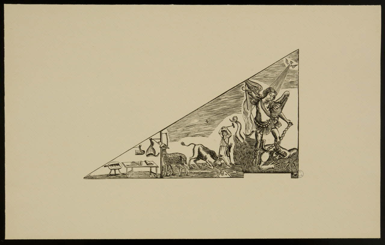 estampe Saint Georges 1976.71.3.4 Photo