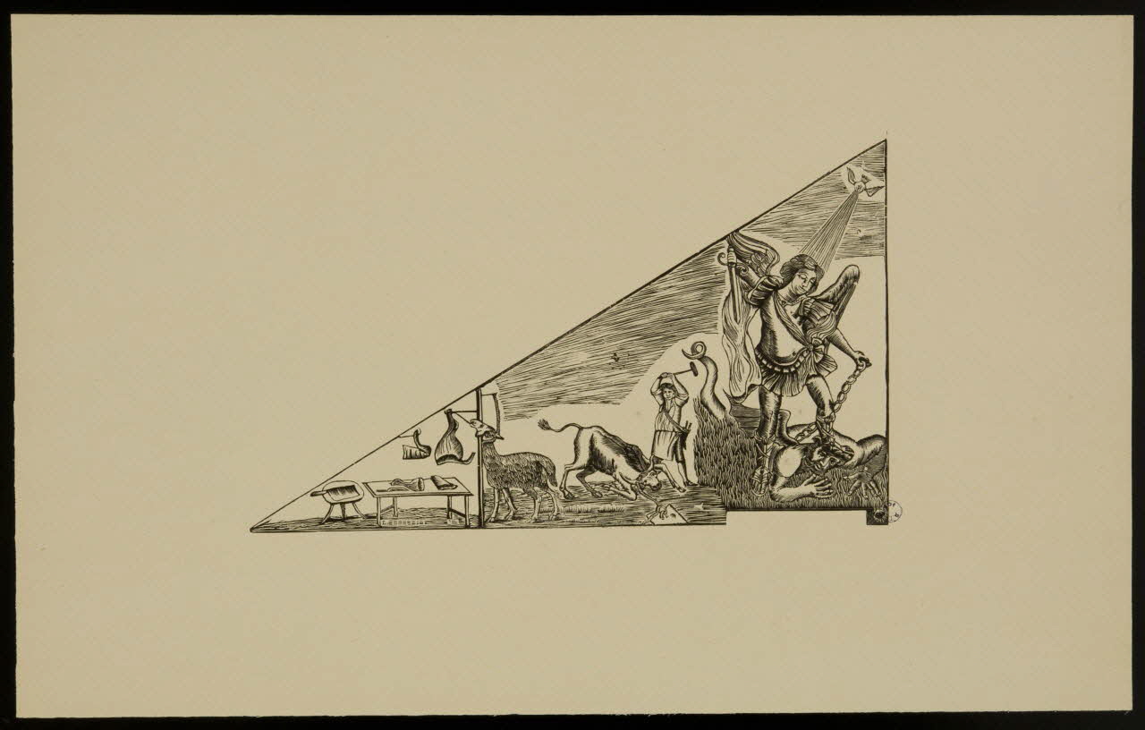 estampe Saint Georges 1976.71.3.5 Photo