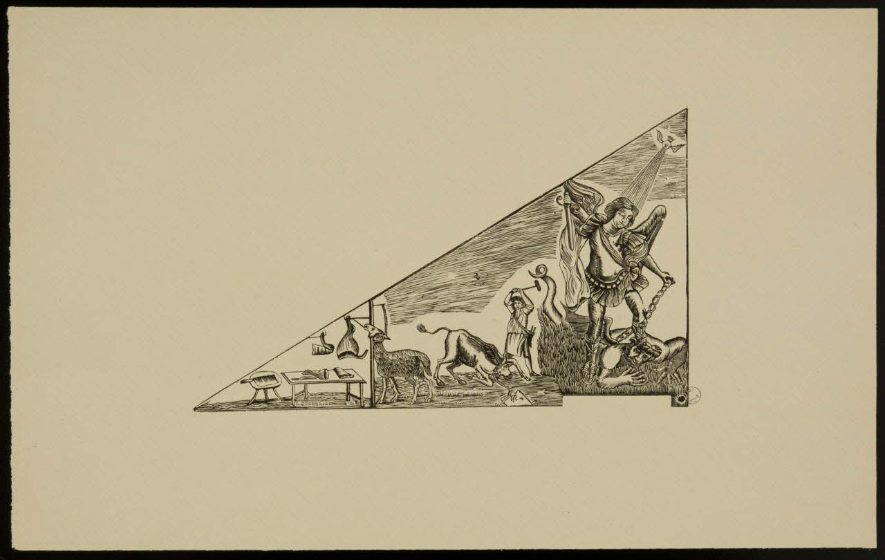 estampe Saint Georges 1976.71.3.9 Photo