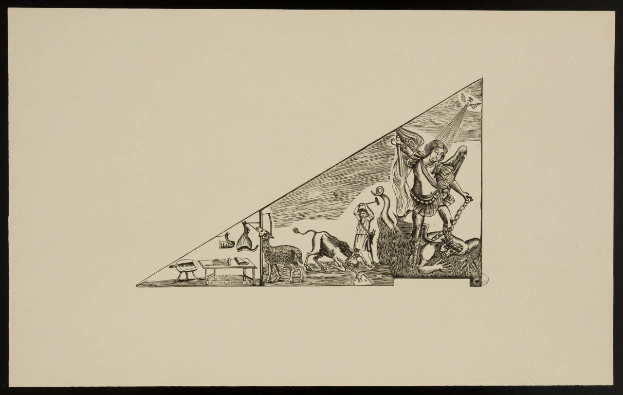 estampe Saint Georges 1976.71.4 Photo