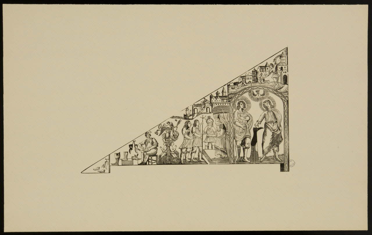 estampe Vie et mort de saint Crépin et saint Crépinien 1976.71.5.6 Photo