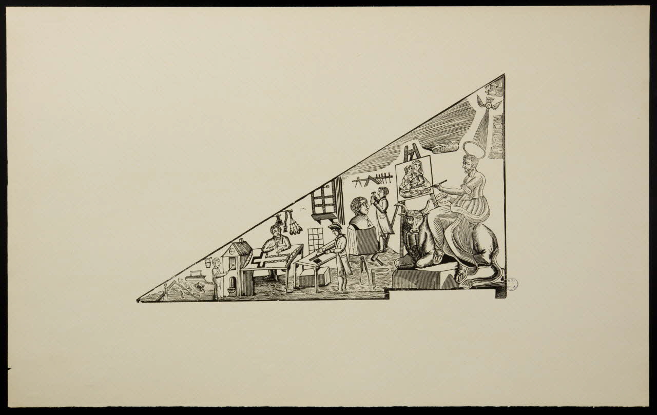 estampe Saint Luc 1976.71.7.1 Photo