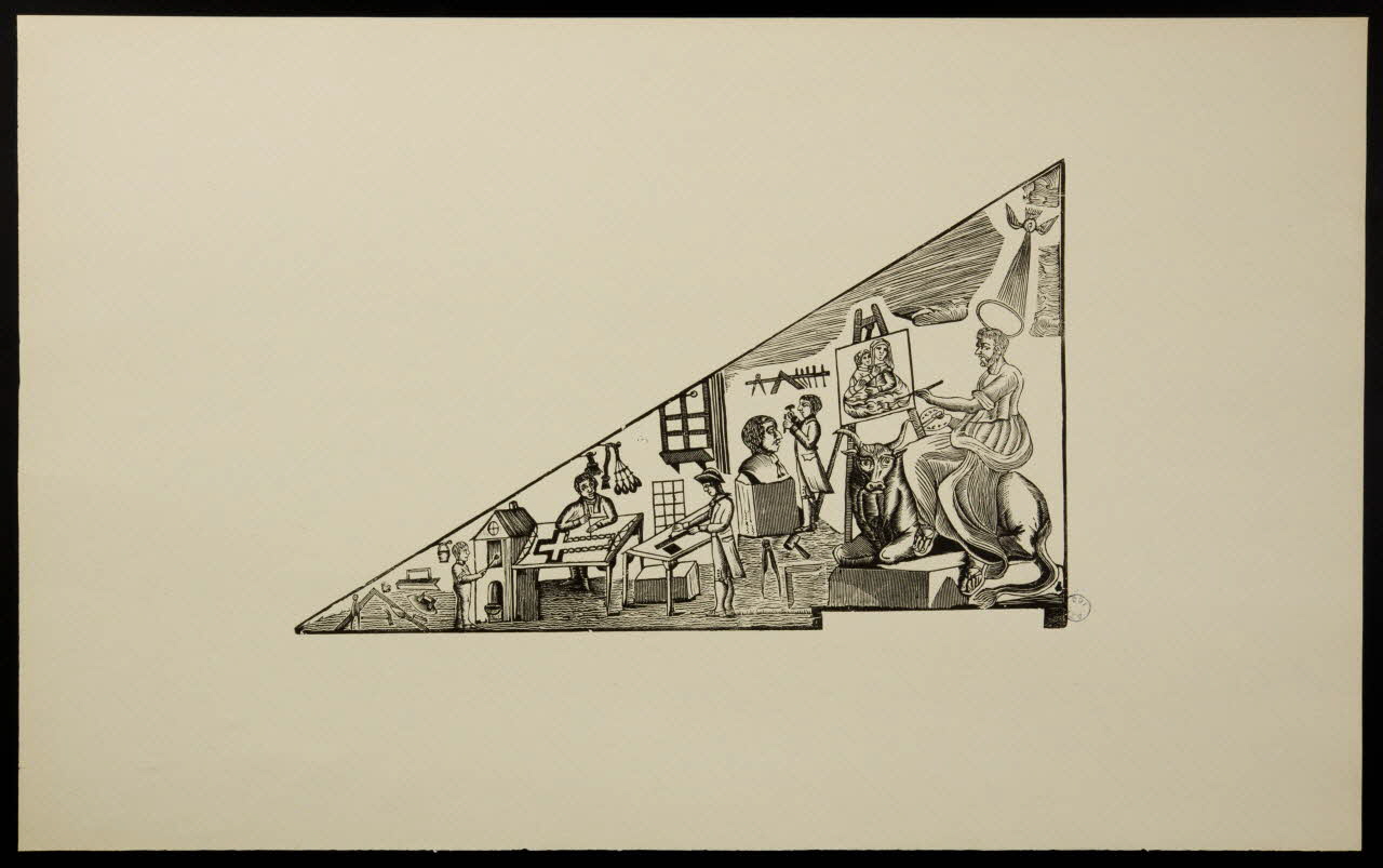 estampe Saint Luc 1976.71.7.4 Photo