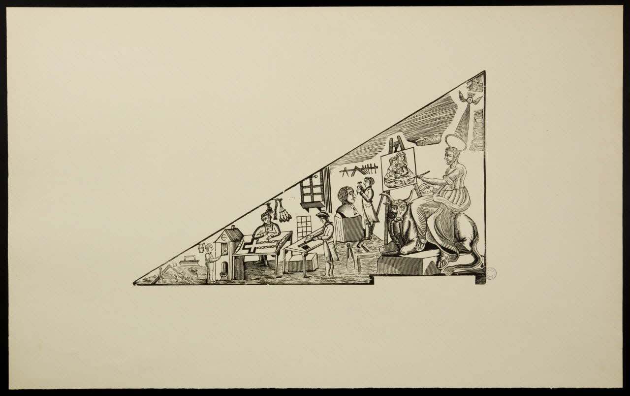 estampe Saint Luc 1976.71.7.5 Photo